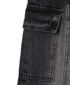 ヴィンテージウォッシュカーゴデニム