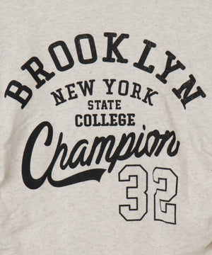 サイドギャザーカレッジラグラン