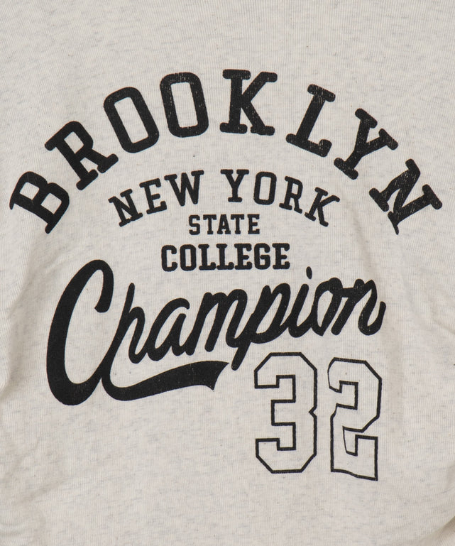 サイドギャザーカレッジラグラン