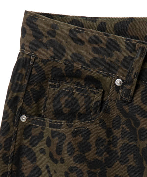 レオパードストレートパンツ