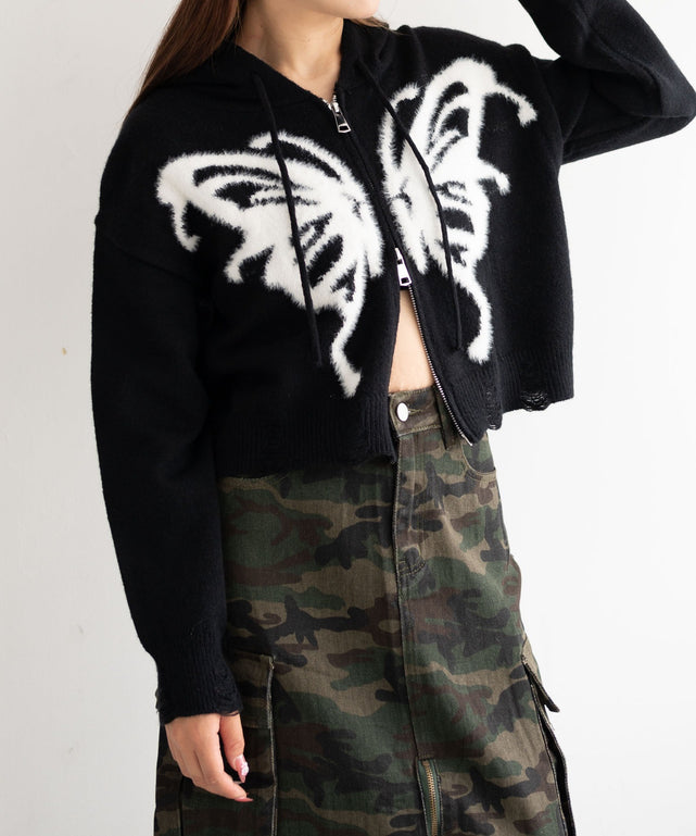 ブラック　モデル:155cm F着用