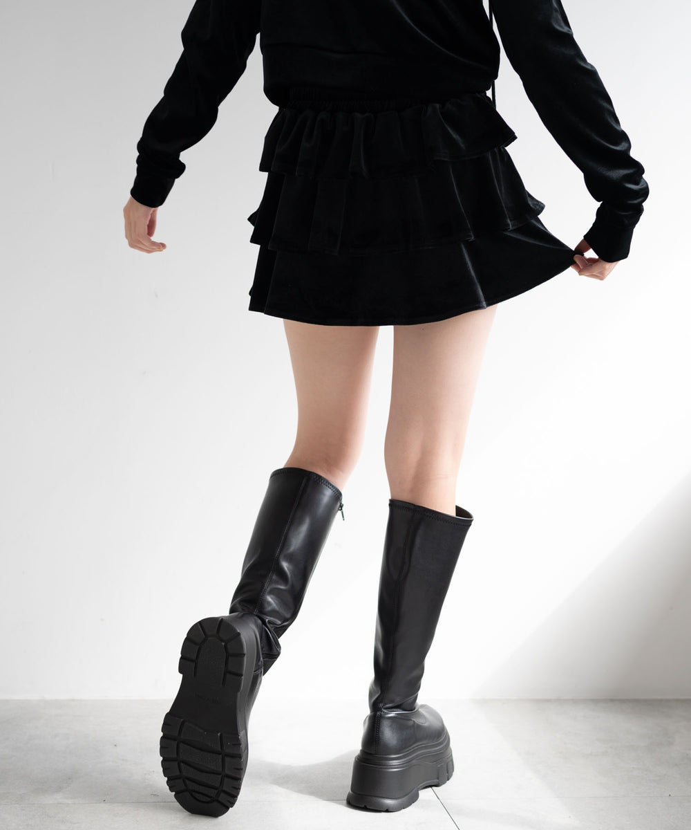 ブラック　モデル:155cm F着用