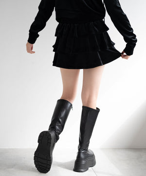 ブラック　モデル:155cm F着用