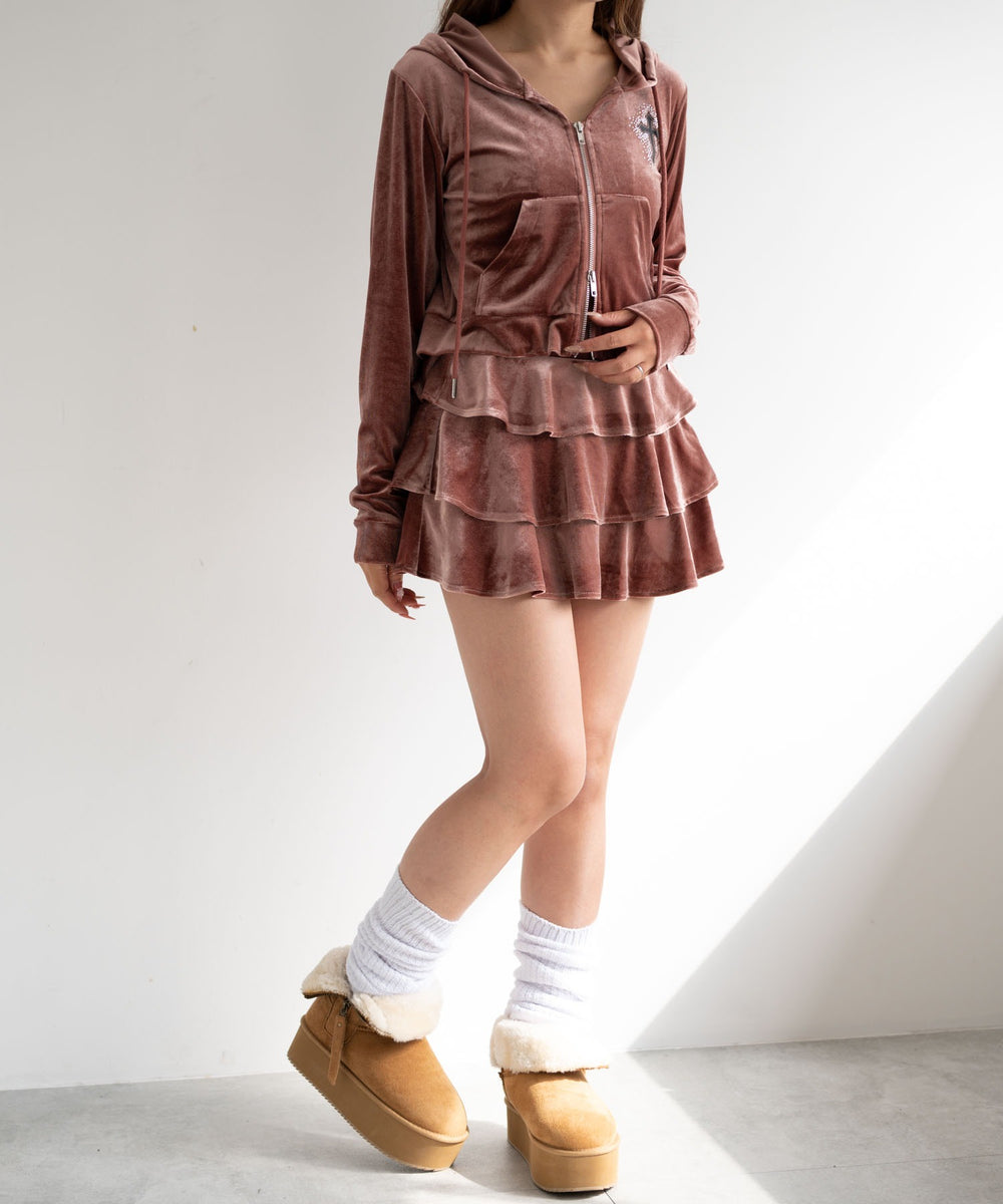 ピンク　モデル:155cm F着用