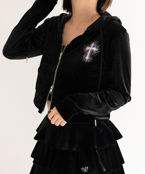 ブラック　モデル:155cm F着用