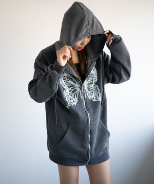 チャコール　モデル:155cm F着用