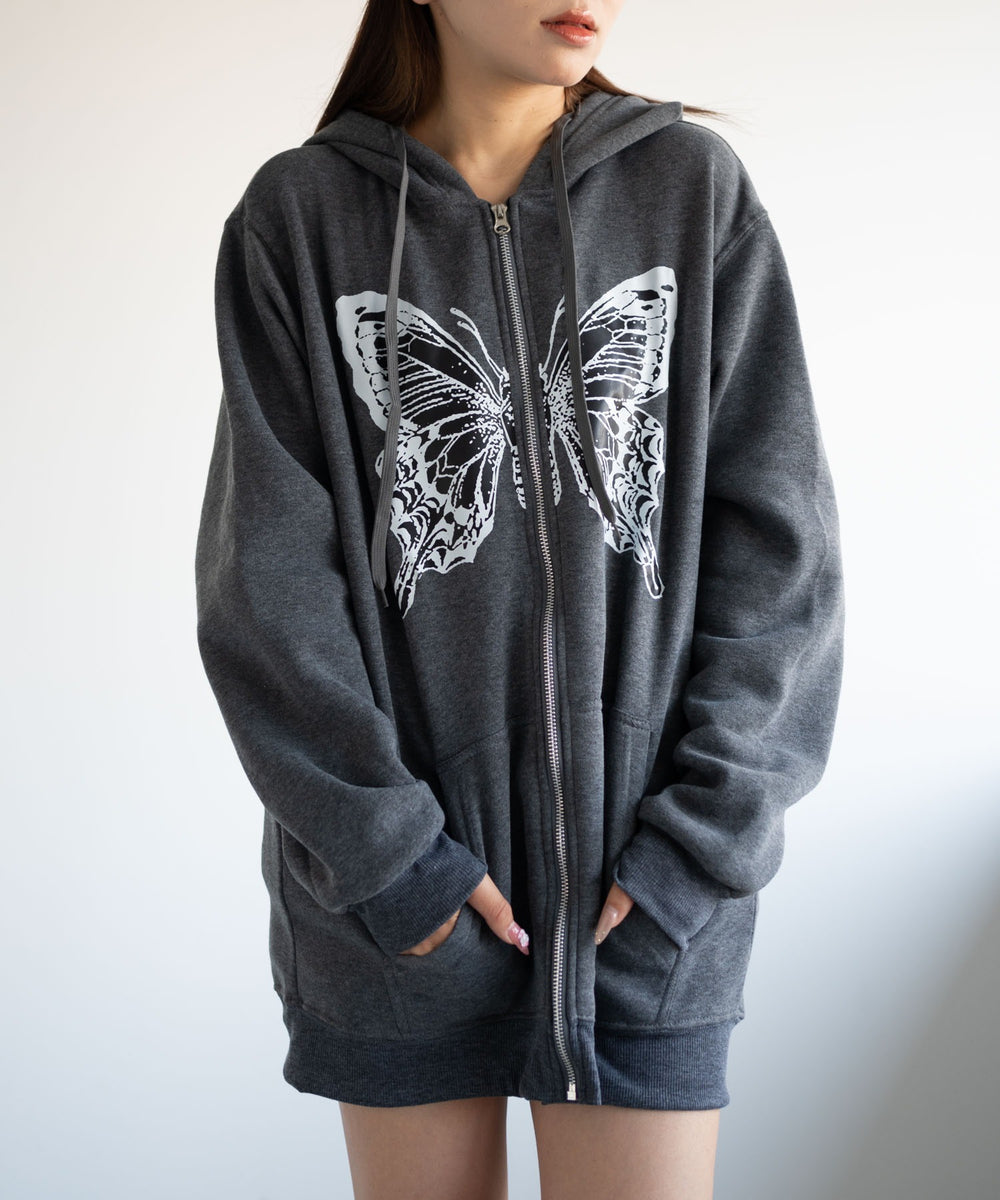 チャコール　モデル:155cm F着用