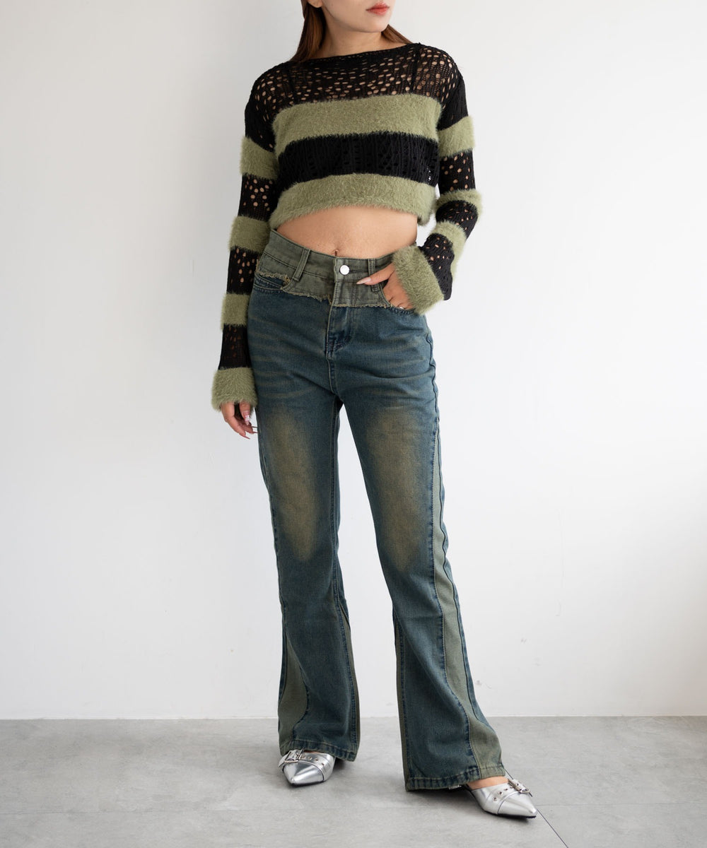 デニム　モデル:155cm F着用