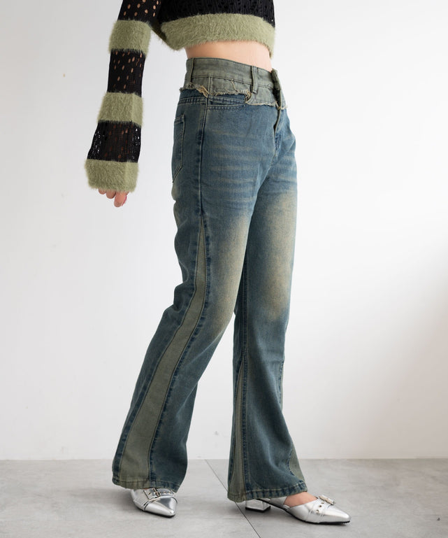 デニム　モデル:155cm F着用