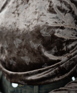 ブラウン　モデル:155cm F着用