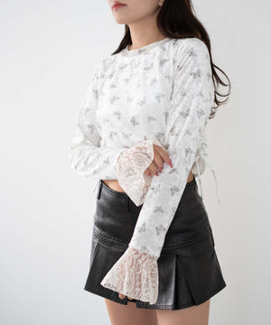 ホワイト 　モデル:155cm F着用