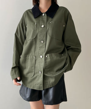 カーキ　モデル:155cm F着用