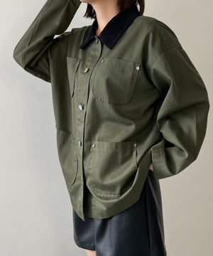 カーキ　モデル:155cm F着用