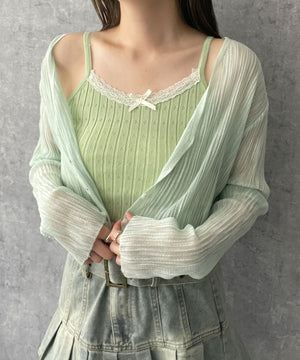 グリーン　モデル:155cm F着用