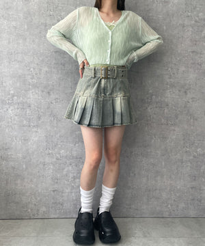 グリーン　モデル:155cm F着用