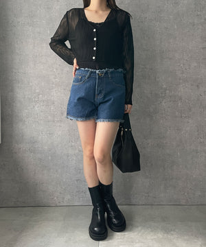 ブラック　モデル:155cm F着用