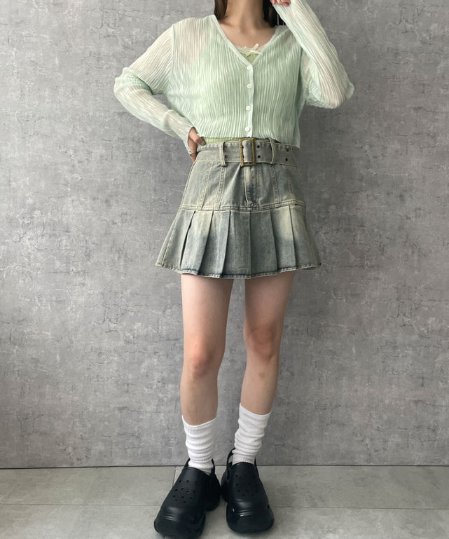 グリーン　モデル:155cm F着用