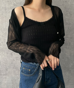 ブラック　モデル:155cm F着用