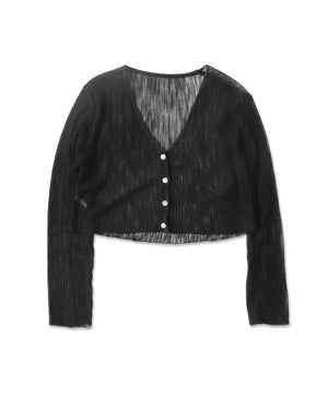 キャミ付きシアーカーデイガン