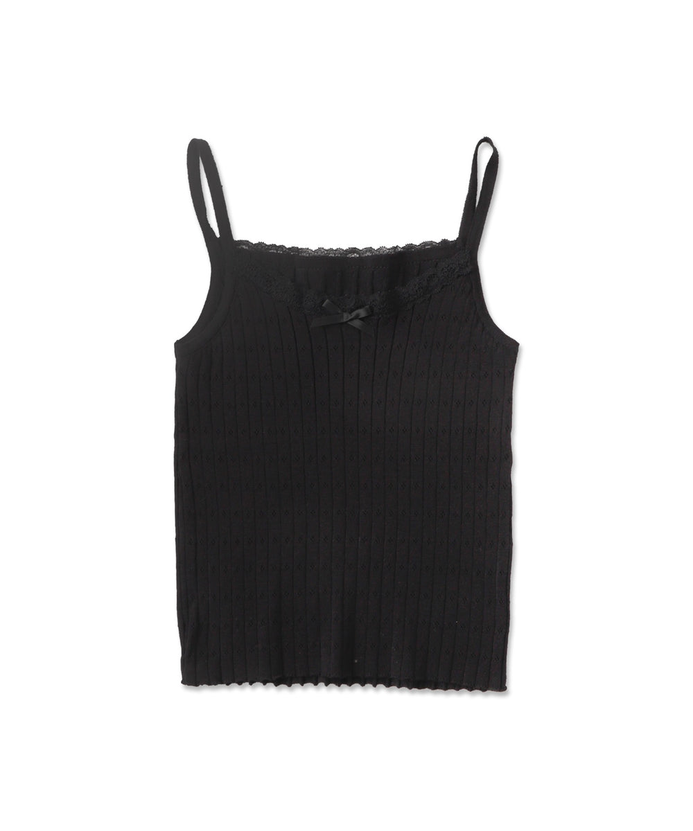 キャミ付きシアーカーデイガン