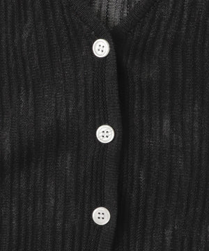 キャミ付きシアーカーデイガン