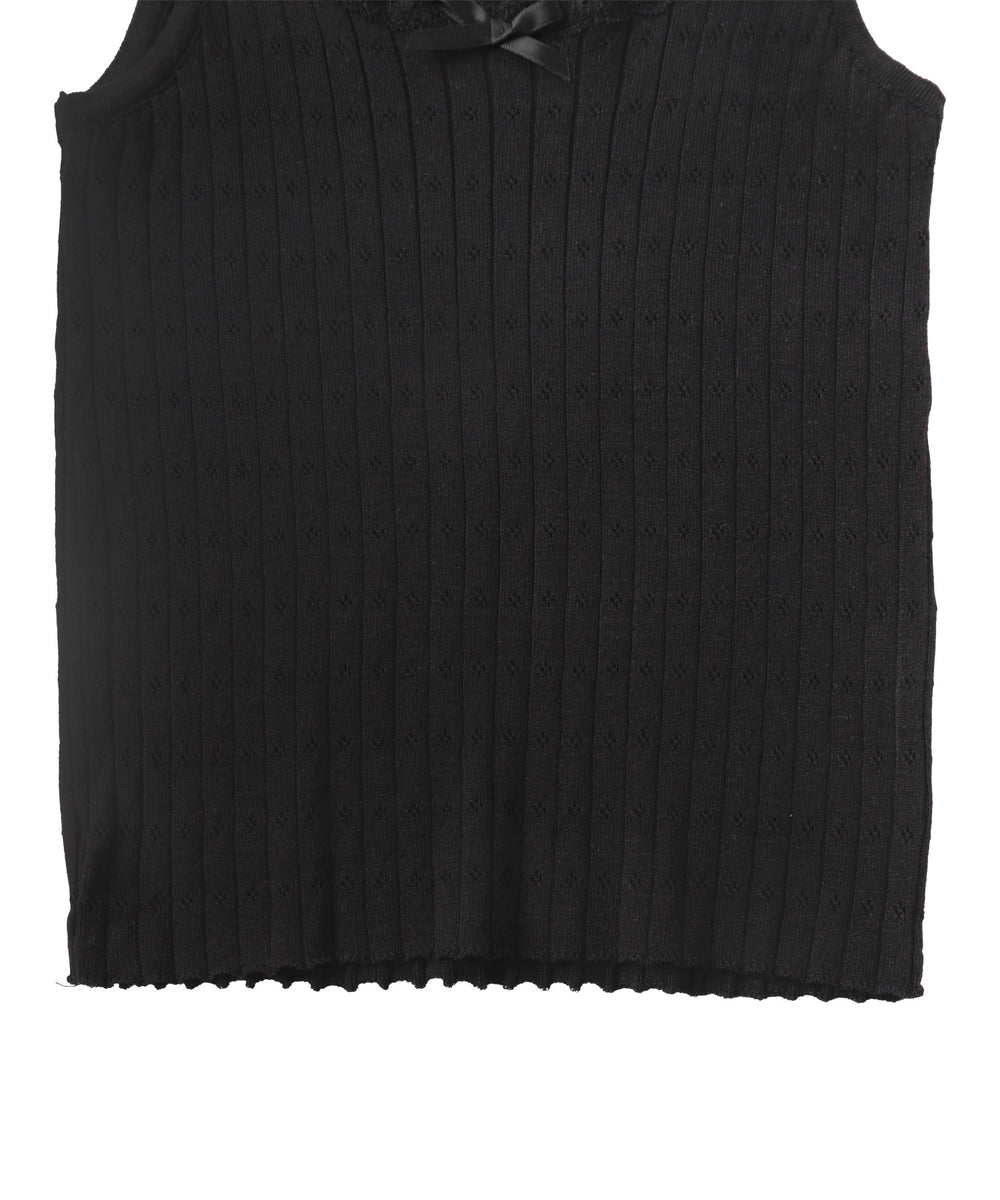 キャミ付きシアーカーデイガン