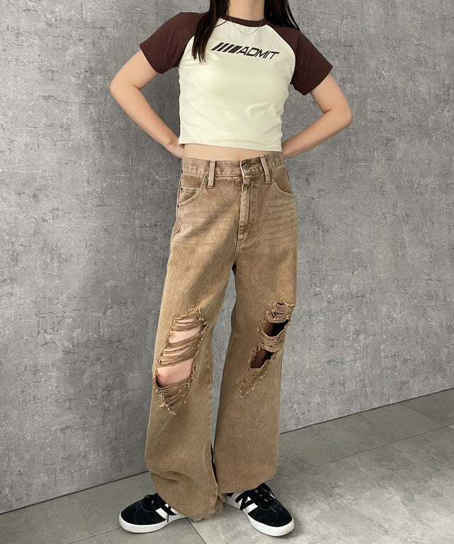 ブラウン　モデル:155cm F着用