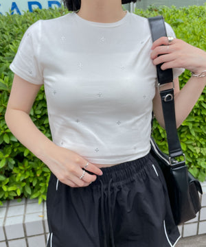 ホワイト　モデル:155cm F着用