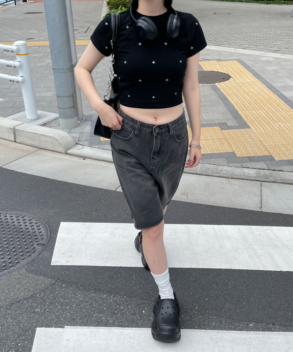 ブラック　モデル:155cm F着用