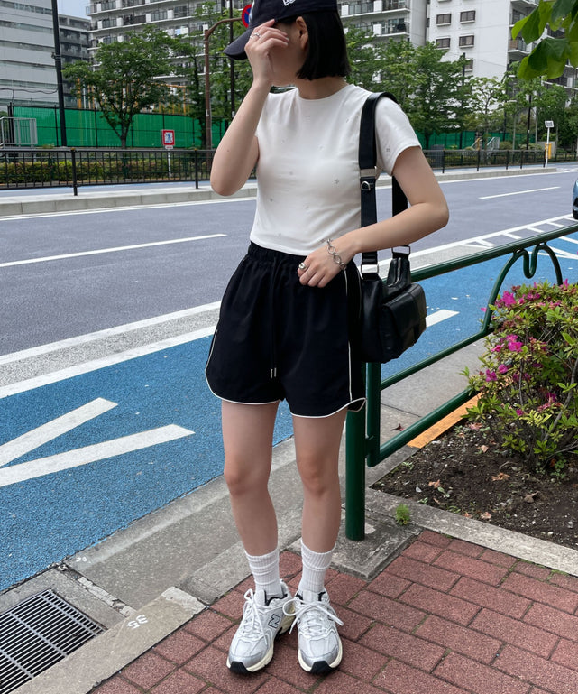 ホワイト　モデル:155cm F着用