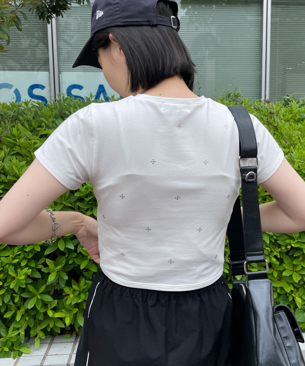 ホワイト　モデル:155cm F着用