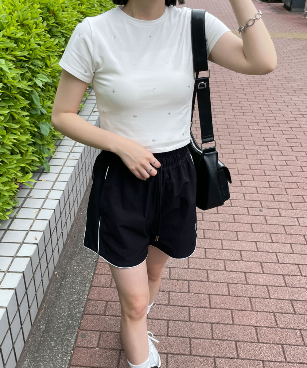 ホワイト　モデル:155cm F着用