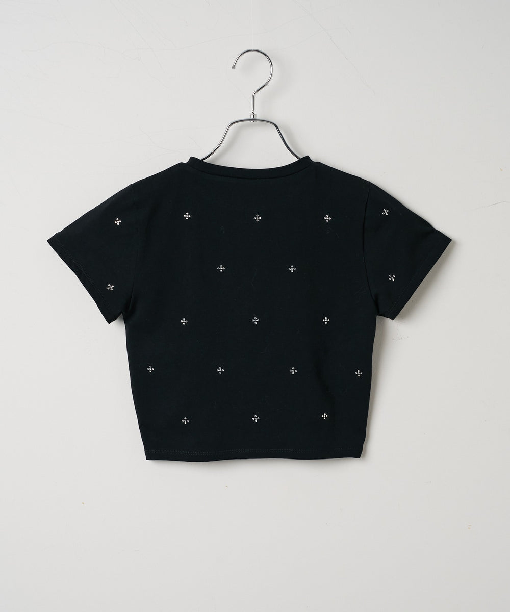 ラインストーンチビT