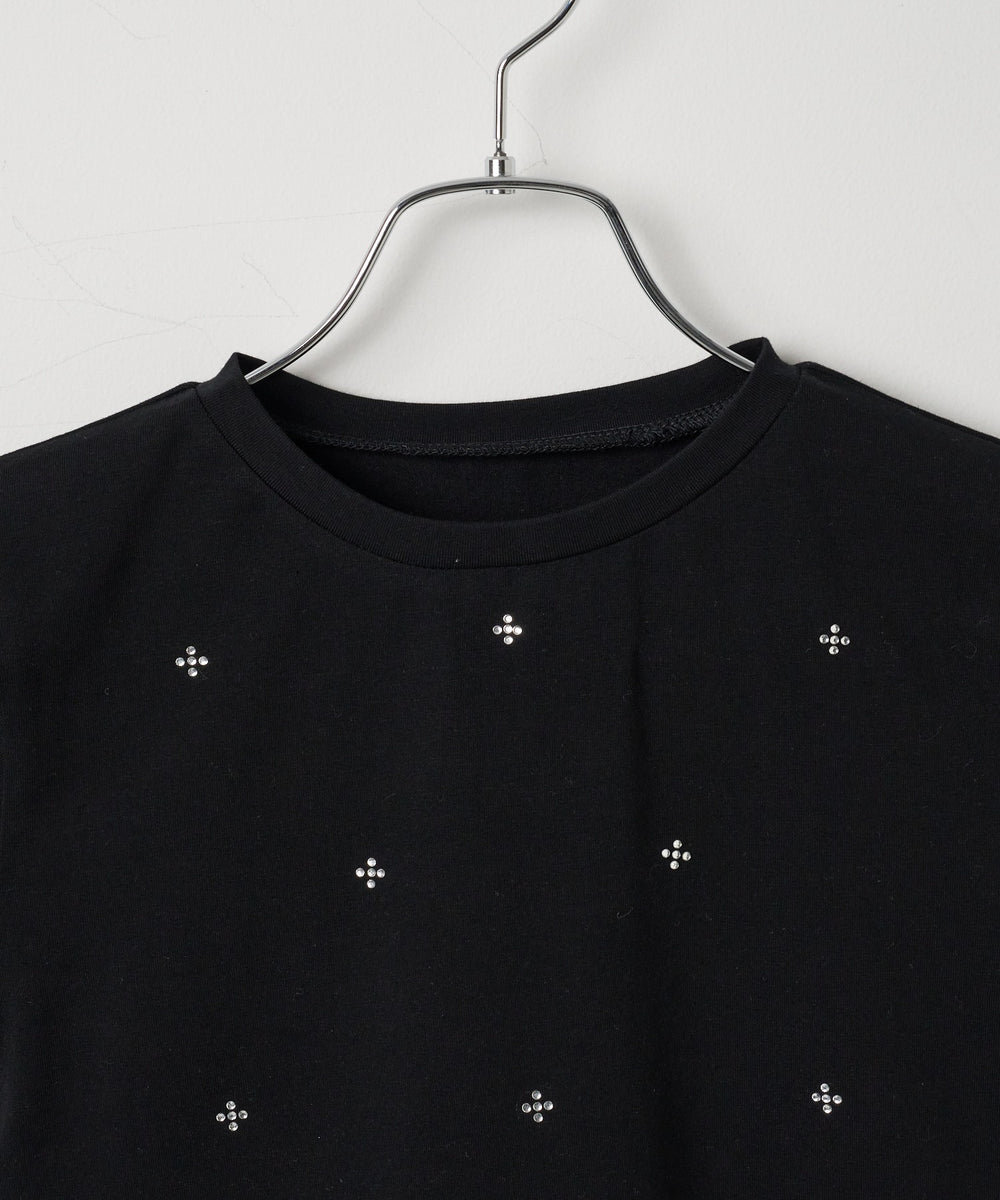 ラインストーンチビT