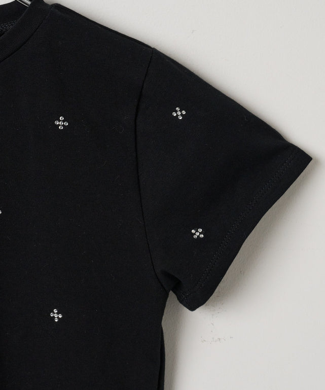 ラインストーンチビT