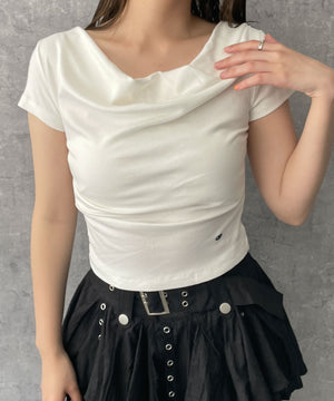 ホワイト 　モデル:155cm F着用