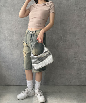 ベージュ　モデル:155cm F着用