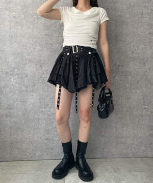 ホワイト 　モデル:155cm F着用