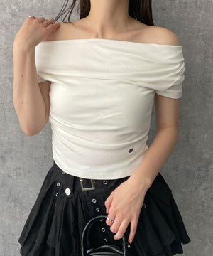 ホワイト 　モデル:155cm F着用