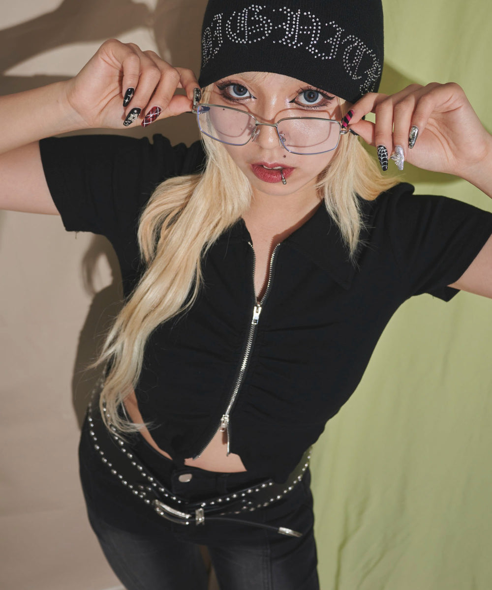 ブラック モデル：155cm F着用