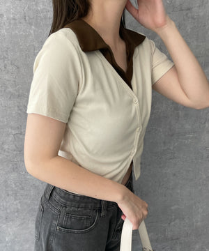 ホワイトアイボリー　モデル:155cm F着用