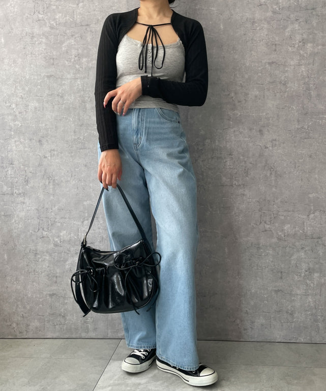 ブラック　モデル:155cm F着用