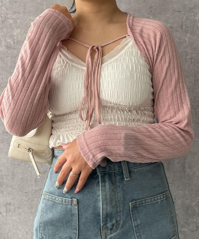 ピンク　モデル:155cm F着用