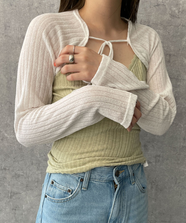 ホワイト 　モデル:155cm F着用