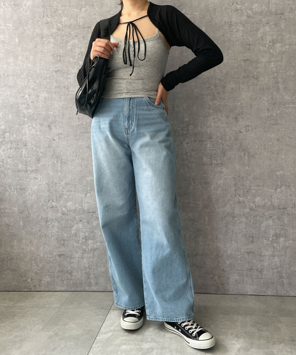 ブラック　モデル:155cm F着用