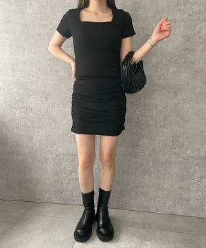 ブラック　モデル:155cm F着用