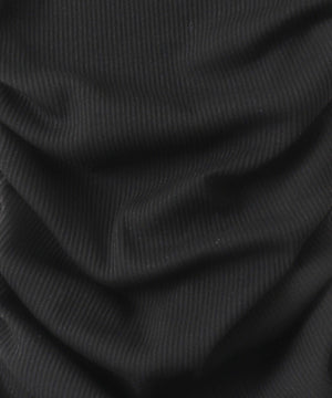 スクープネックサイドギャザーミニワンピ