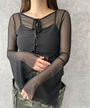 ブラック　モデル:155cm F着用