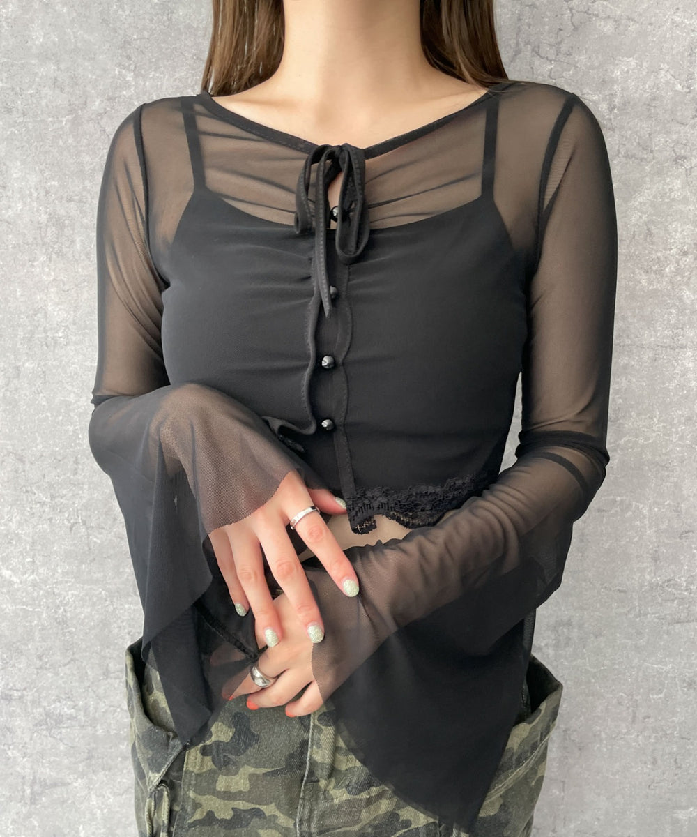 ブラック　モデル:155cm F着用