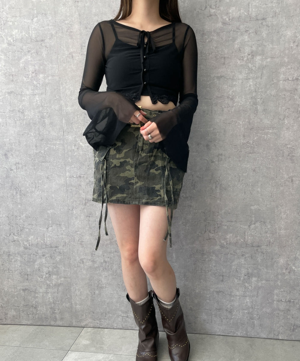 ブラック　モデル:155cm F着用